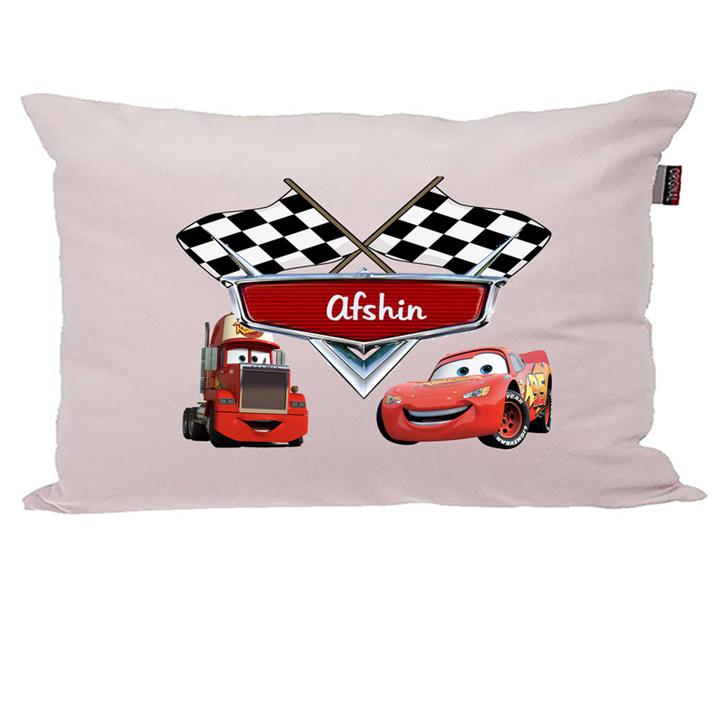 بالش مدبرتر مدل ماشین ها مک کویین طرح اسم افشین